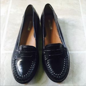 Geox • ‘Respira’ Black Leather Loafers